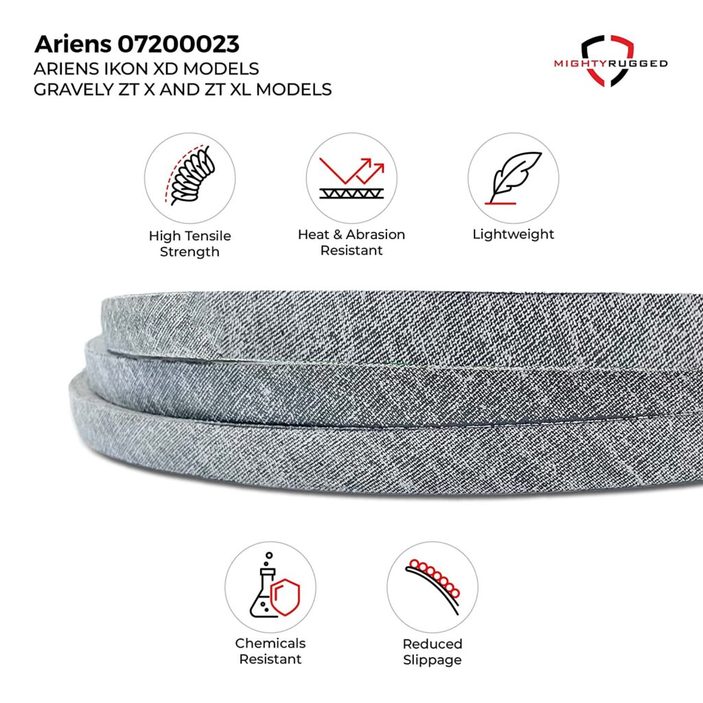 GX26401 John Deere Traction Drive Belt Replacement Belt Length 62.9