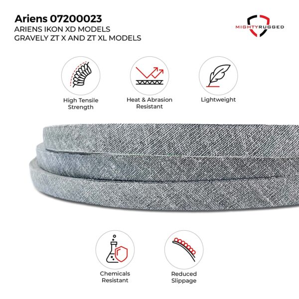 140294 Craftsman Drive Belt Replacement - Belt Length 82.25" - Heavy-Duty, Durable, Aramid Cord Drive Belt for AYP/Husqvarna/Craftsman Mowers 532 140294, 531 300768, Jonsered/McCulloch 532 140294 - Image 4